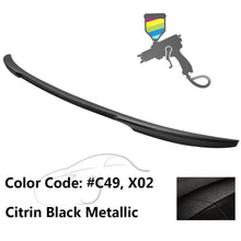 Load image into Gallery viewer, 2012-2020 BMW 3 Series F80 M3 F30 4Dr V Style Trunk Spoiler Wing ABS