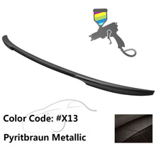 Load image into Gallery viewer, 2012-2020 BMW 3 Series F80 M3 F30 4Dr V Style Trunk Spoiler Wing ABS