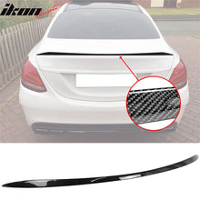 Load image into Gallery viewer, 2015-2021 Benz W205 C-Class Trunk Spoiler AMG Style Carbon Fiber Wing