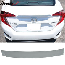 Load image into Gallery viewer, 2016-2021 Honda Civic X 10th FC 4Dr Sedan Gray Trunk Spoiler Wing FRP