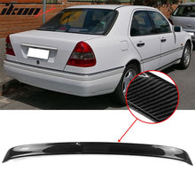Load image into Gallery viewer, 1994-2000 Benz W202 C-Class Trunk Spoiler L Style Carbon Fiber Wing