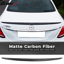 Load image into Gallery viewer, 2017-2021 Benz E Class W213 Sedan 4Dr Carbon Fiber CF Trunk Spoiler