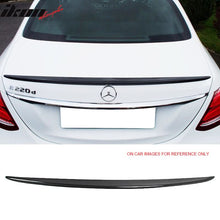 Load image into Gallery viewer, 2017-2021 Benz E Class W213 Sedan 4Dr Carbon Fiber CF Trunk Spoiler