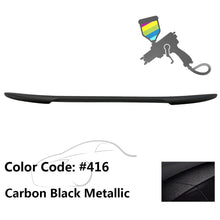 Load image into Gallery viewer, 2017-2023 BMW 5 Series 7th G30 4Dr M4 V Style Trunk Spoiler Wing ABS