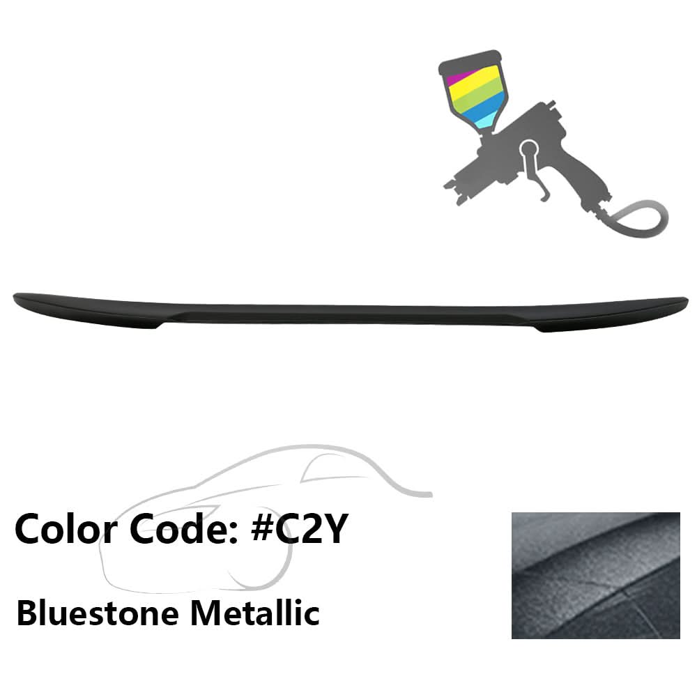 2017-2023 BMW 5 Series 7th G30 4Dr M4 V Style Trunk Spoiler Wing ABS