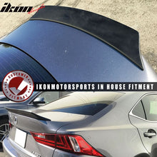 Load image into Gallery viewer, 2014-2020 Lexus IS250 F Sport V Style High Kick FRP Trunk Spoiler Wing