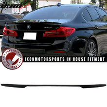 Load image into Gallery viewer, 2017-2023 BMW 5 Series 7th G30 4Dr M4 V Style Trunk Spoiler Wing ABS