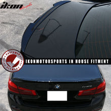Load image into Gallery viewer, 2017-2023 BMW 5 Series 7th G30 4Dr M4 V Style Trunk Spoiler Wing ABS
