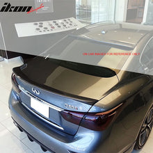 Load image into Gallery viewer, 2014-2024 Infiniti Q50 Sedan Ikon Style Trunk Spoiler ABS