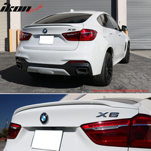Load image into Gallery viewer, 2015-2018 BMW F16 X6 F86 Performance Style Rear Trunk Spoiler Wing ABS