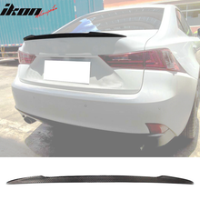 Load image into Gallery viewer, 2014-2020 Lexus IS250 IS350 4Dr Ikon Style Carbon Fiber Trunk Spoiler