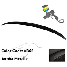 Load image into Gallery viewer, 2017-2023 BMW 5 Series G30 Sedan M5 P Style Trunk Spoiler Wing ABS