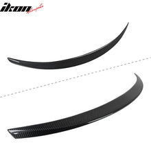 Load image into Gallery viewer, 2014-2022 Infiniti Q50 Sedan 4Dr Ikon Style Carbon Fiber Trunk Spoiler