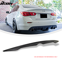 Load image into Gallery viewer, 2014-2024 Infiniti Q50 Sedan OE Trunk Spoiler ABS