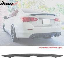 Load image into Gallery viewer, 2014-2024 Infiniti Q50 Sedan OE Trunk Spoiler ABS