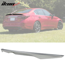 Load image into Gallery viewer, 2014-2024 Infiniti Q50 Sedan OE Trunk Spoiler ABS