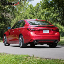 Load image into Gallery viewer, 2014-2024 Infiniti Q50 Sedan OE Trunk Spoiler ABS