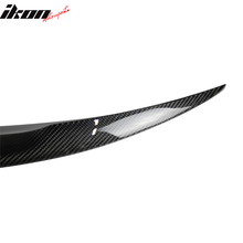 Load image into Gallery viewer, 2014-2022 Infiniti Q50 Sedan 4Dr P Style Carbon Fiber CF Trunk Spoiler