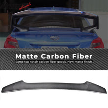 Load image into Gallery viewer, 2015-2021 Subaru WRX STI Sedan 4Dr Carbon Fiber CF Trunk Spoiler Wing