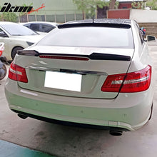 Load image into Gallery viewer, 2010-2017 Benz C207 E-Class Trunk Spoiler V Style Carbon Fiber Wing