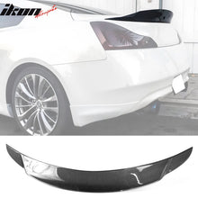 Load image into Gallery viewer, 2008-2013 INFINITI G37 Coupe Trunk Spoiler V Style Carbon Fiber Wing