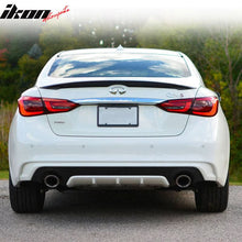 Load image into Gallery viewer, 2014-2024 Infiniti Q50 Sedan OE Trunk Spoiler ABS