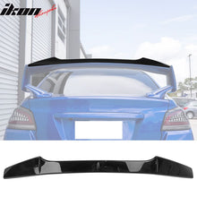 Load image into Gallery viewer, 2015-2021 Subaru WRX STI Add-On Trunk Spoiler Gurney Flap Gloss Black