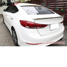 Load image into Gallery viewer, 2016-2018 Hyundai Elantra 4Dr OE Style #EB Ebony Black Trunk Spoiler