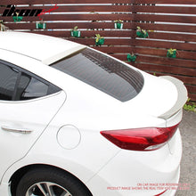 Load image into Gallery viewer, 2016-2018 Hyundai Elantra 4Dr OE Style #EB Ebony Black Trunk Spoiler