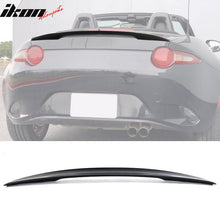Load image into Gallery viewer, 2016-2025 Mazda MX-5 Miata Performance Style Trunk Spoiler #A3F Black