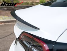 Load image into Gallery viewer, 2017-2023 Tesla Model 3 Performance Style Carbon Fiber Trunk Spoiler