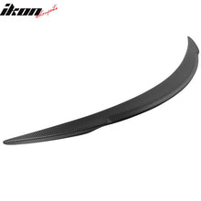 Load image into Gallery viewer, 2012-2025 Tesla Model S Trunk Spoiler V Style Matte Carbon Fiber Wing