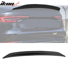 Load image into Gallery viewer, 2017-2025 Audi A4 B9 Trunk Spoiler Carbon Fiber V Style Rear Deck Wing