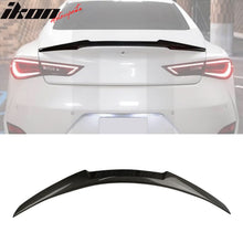 Load image into Gallery viewer, 2017-2022 Infiniti Q60 CV37 Trunk Spoiler M4 Style Carbon Fiber Wing
