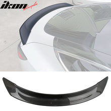 Load image into Gallery viewer, 2017-2023 Tesla Model 3 Trunk Spoiler S Style Carbon Fiber Rear Wing