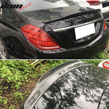 Load image into Gallery viewer, 2014-2020 Benz W222 S-Class Trunk Spoiler PSM Style Carbon Fiber Wing