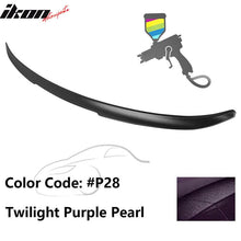 Load image into Gallery viewer, 2021-2025 BMW G22 &amp; G82 M4 2DR Coupe V Style Rear Trunk Spoiler Wing