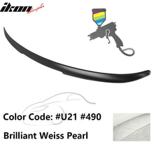 Load image into Gallery viewer, 2021-2025 BMW G22 &amp; G82 M4 2DR Coupe V Style Rear Trunk Spoiler Wing