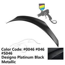 Load image into Gallery viewer, 2015-2021 Benz W205 C-Class PSM Style Trunk Spoiler ABS