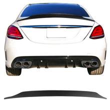 Load image into Gallery viewer, 2015-2021 Benz W205 C-Class PSM Style Trunk Spoiler ABS
