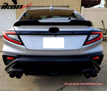 Load image into Gallery viewer, 2022-2025 Subaru WRX 5th V Style ABS Rear Trunk Spoiler Wing