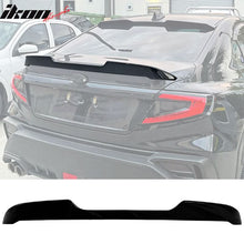 Load image into Gallery viewer, 2022-2025 Subaru WRX 5th V2 Style Painted #D4S Black Trunk Spoiler ABS