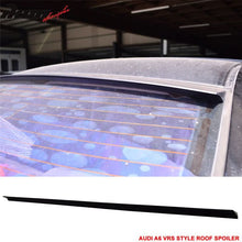 Load image into Gallery viewer, 1994-1997 Audi A6 C4 VRS Style Unpainted Black Roof Spoiler PUF