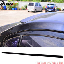 Load image into Gallery viewer, 2012-2018 Audi A6 C7 VRS Style Unpainted Black Roof Spoiler PUF