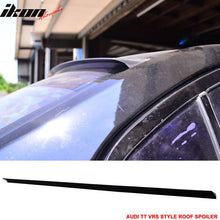 Load image into Gallery viewer, 2007-2014 Audi TT 8J VRS Style Unpainted Black Roof Spoiler PUF