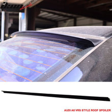 Load image into Gallery viewer, 1994-2002 Audi A8 4Dr VRS Style Unpainted Black Roof Spoiler Wing PUF
