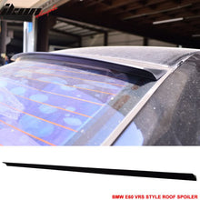 Load image into Gallery viewer, 2004-2010 BMW E60 VRS Style Unpainted Black Roof Spoiler PUF