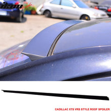 Load image into Gallery viewer, 2013-2017 Cadillac XTS 4Dr VRS Style Unpainted Black Roof Spoiler PUF