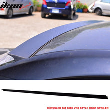 Load image into Gallery viewer, 2011-2023 Chrysler 300 300C VRS Style Unpainted Black Roof Spoiler PUF