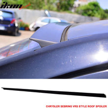 Load image into Gallery viewer, 2007-2010 Chrysler Sebring 4Dr VRS Unpainted Black Roof Spoiler PUF